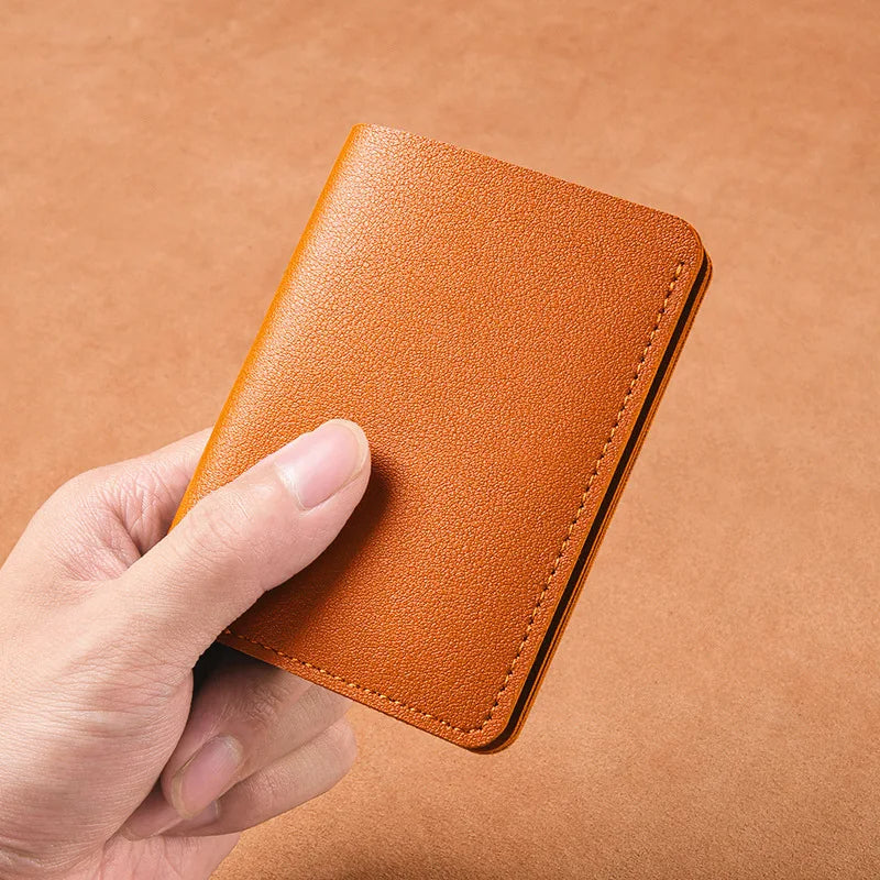 New Women's Wallet Simple Folding Button Small Wallet